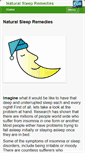 Mobile Screenshot of naturalsleepremediesnow.com